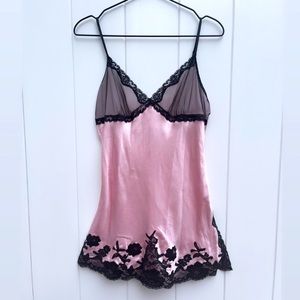 Vintage Silk Victoria’s Secret Chemise Top